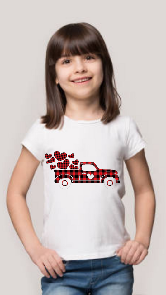 Love Truck Youth Shirt | Custom T-shirt | Personalized T-shirt |  Shirt |