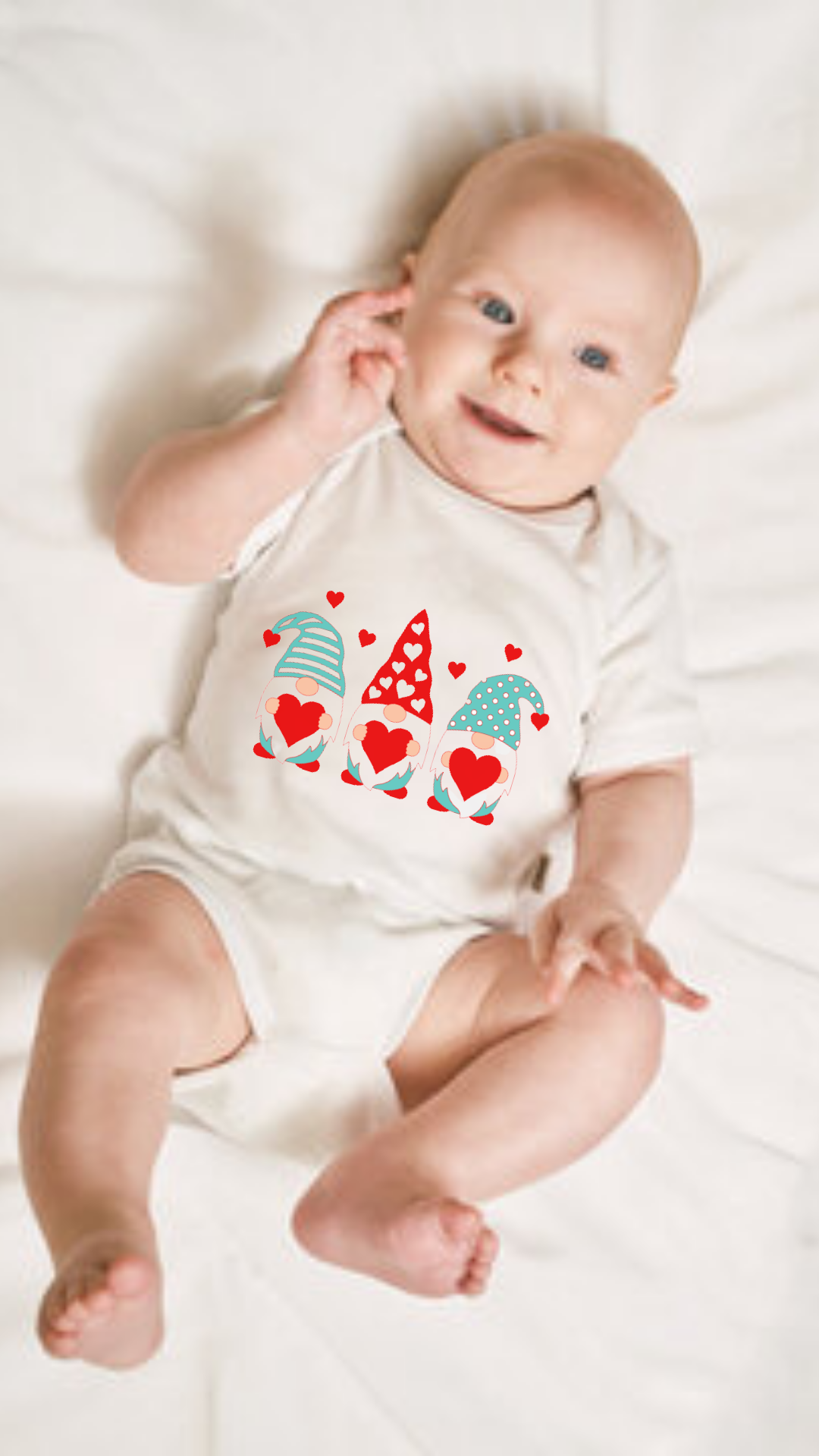 Gnome Onesies | Love Gnome Onesies | Personalized Onesies | Custom Infant Onesies | Onesies |