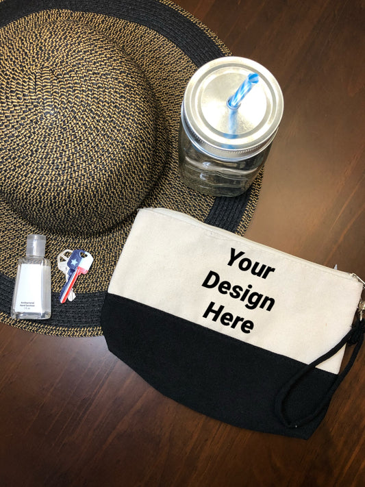 Canvas Wristlet | Design Canvas Wristlet | Personalized Canvas Wristlet | Create your Own Canvas Wristlet | Custom Canvas Wristlet |