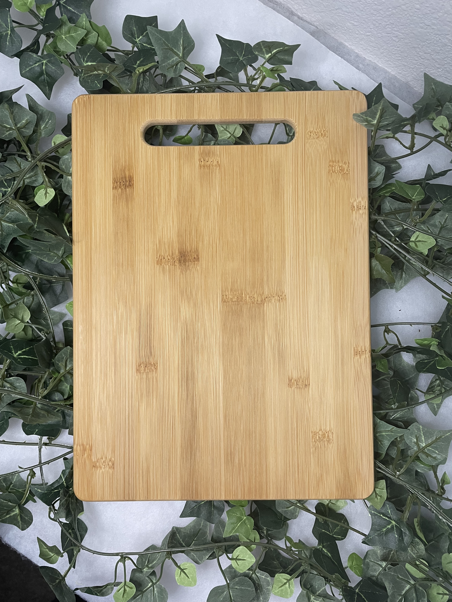 Classic Recipe Bamboo Cutting Board | Hand Written Recipe | Custom Engraved | Custom Cutting Board | Convert Picture to Engraving |