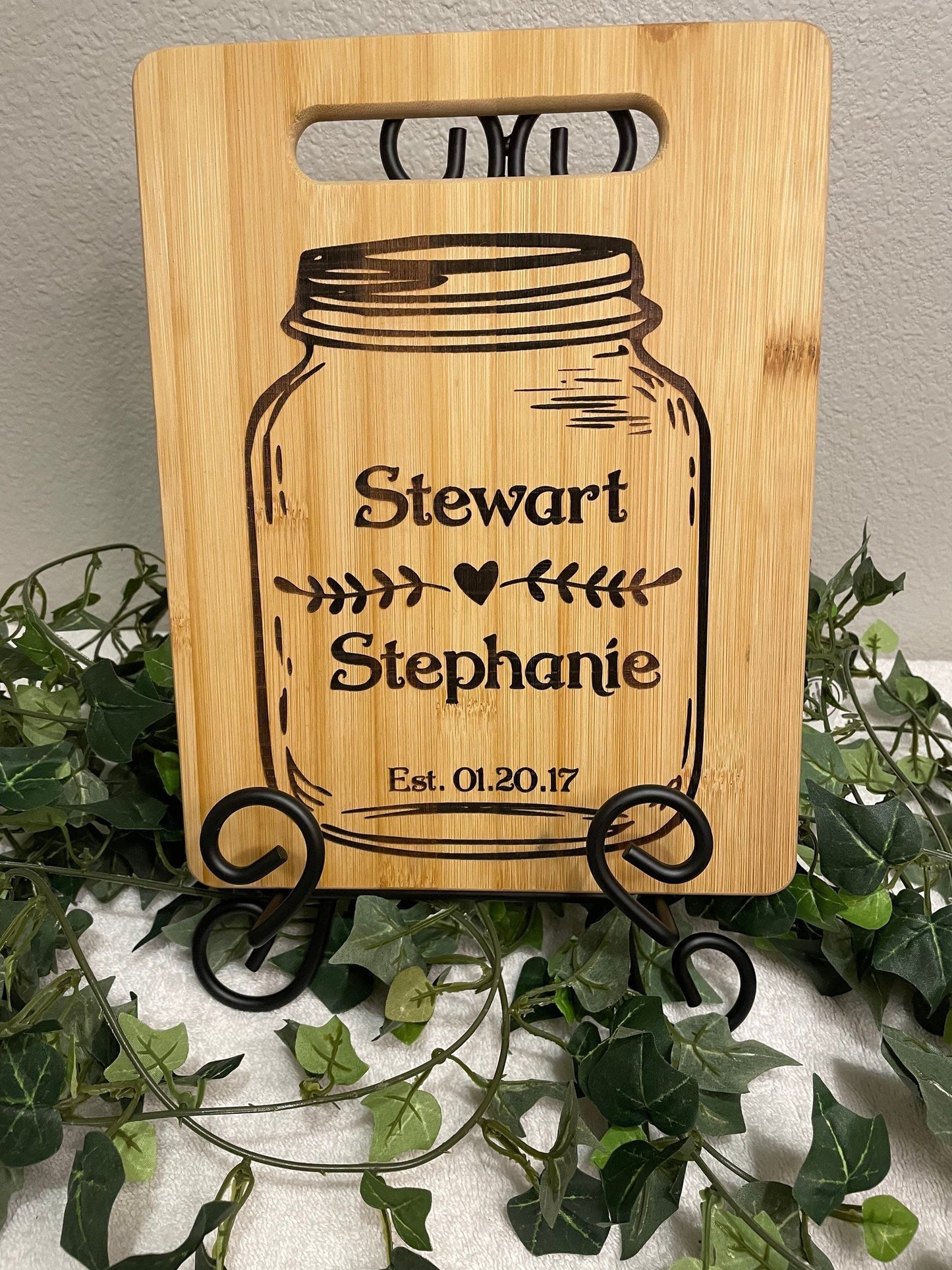 Heavy Duty Metal Stand | Display Stand | Cutting Board Stand |
