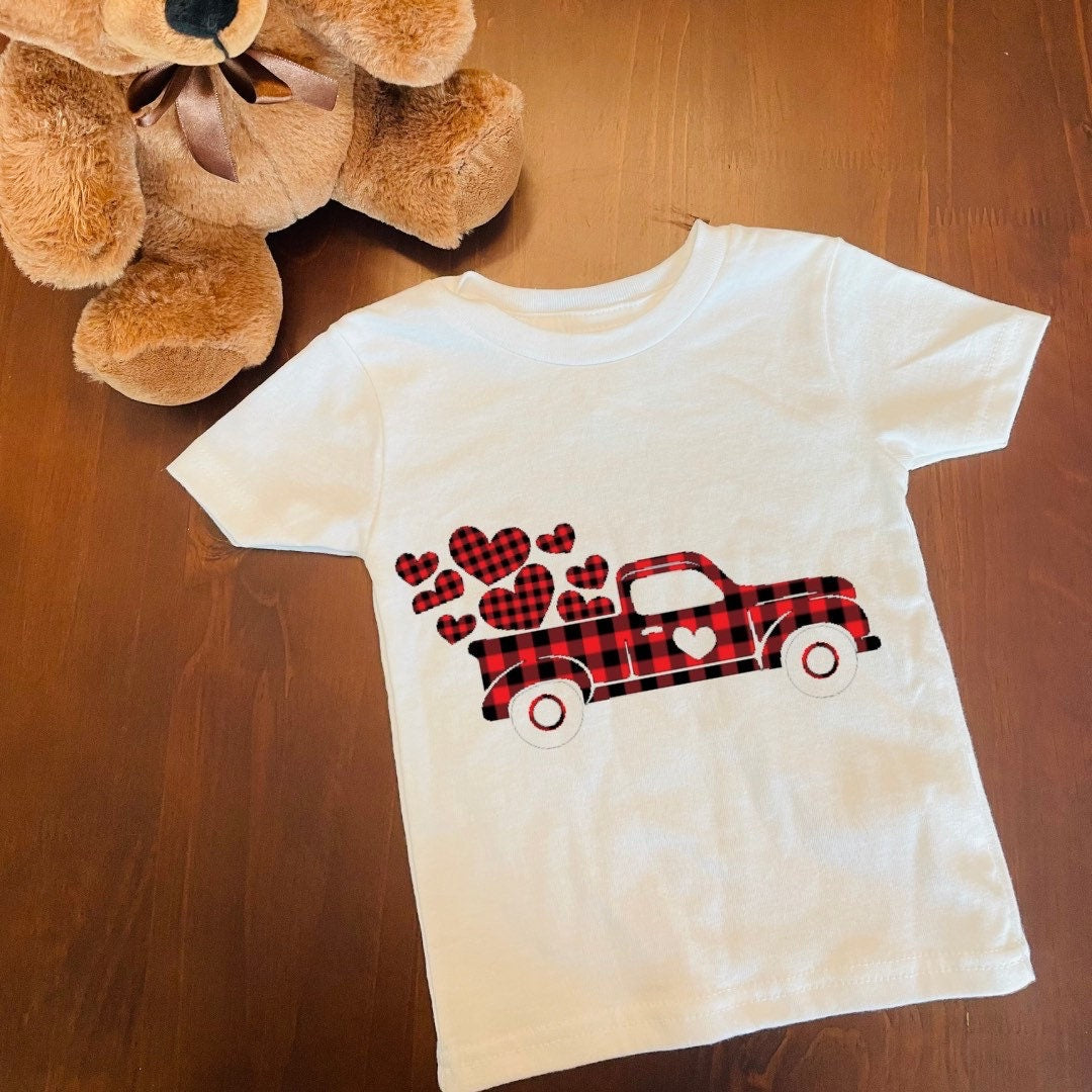 Love Truck Infant Shirt | Custom T-shirt | Personalized T-shirt | Shirt |