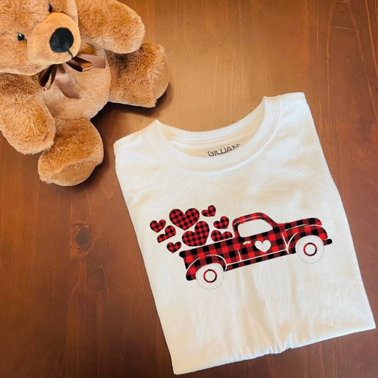 Love Truck Youth Shirt | Custom T-shirt | Personalized T-shirt | Shirt |