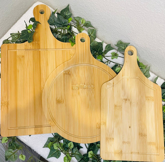 Kitchen Conversion Paddle Bamboo Cutting Board | Bamboo Cutting Board | Laser Engraved Cutting Board | Kitchen Decor