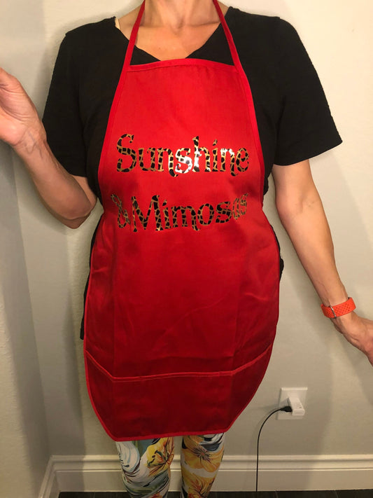 Personalized Apron | Apron With Pockets | Any Text or Logo | Custom Design Apron |