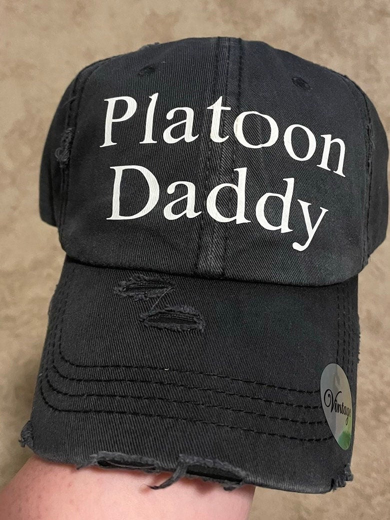 Custom Hat | Baseball Cap or Ponytail Hat | Your Text Here | Design your own hat | Personalized Ball Cap |