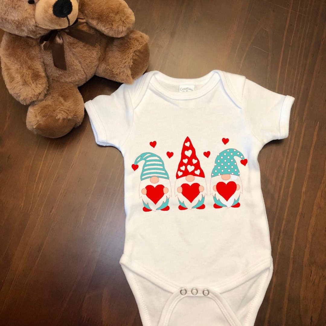 Gnome Onesies | Love Gnome Onesies | Personalized Onesies | Custom Infant Onesies | Onesies |