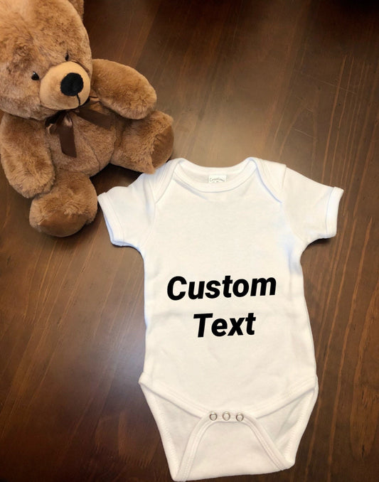 Custom Onesies | Personalized Onesies | Custom Infant Onesies | Custom Printing Onesies | Onesies | Personalized | Custom