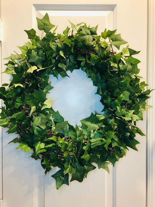 Green English Ivy Wreath | Front Door |Home Decor | Kitchen Door | Door Hanger | Farmhouse | Decoration | Decor