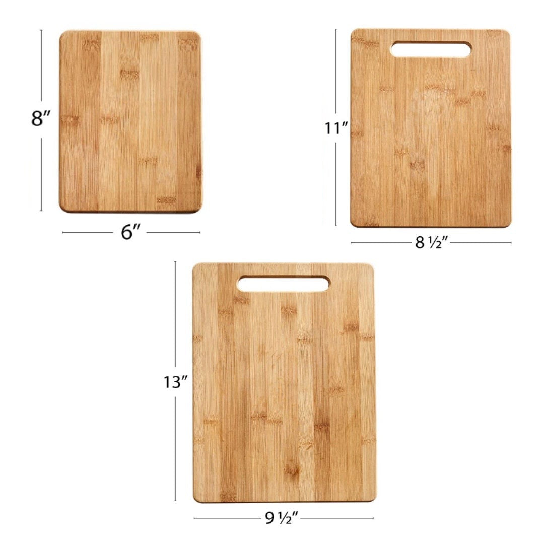 Kitchen Conversion Classic Bamboo Cutting Board | Bamboo Cutting Board | Laser Engraved Cutting Board | Kitchen Decor
